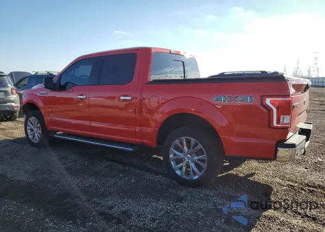 2016 Ford F150 Supercrew из США, поврежденный, VIN 1FTEW1EP3GFD39780